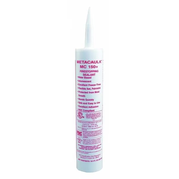 Fire Barrier Sealant, Intumescent, 10.3 oz, Metacaulk, Mfr#: 66648