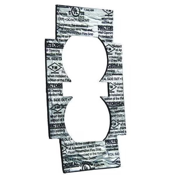 Fire Barrier Gasket, 2-1/2" L, 4-1/4" H, Metacaulk, Mfr#: 66272