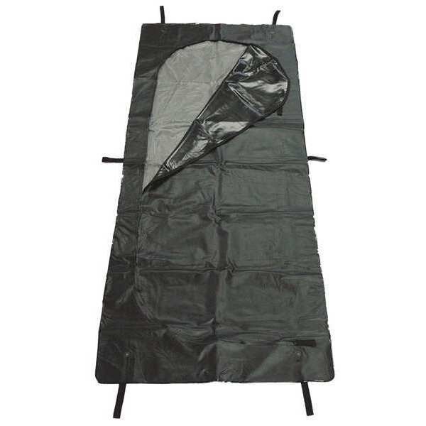 Body Bag, 2" H x 90" L, Black, Vinyl, PK8, Classic Plastics, Mfr#: HDBB