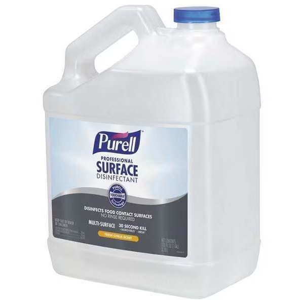 Professional Surface Disinfectant, 1 gal. Bottle, Fresh Clean Scent, 4 PK, Purell, Mfr#: 4342-04