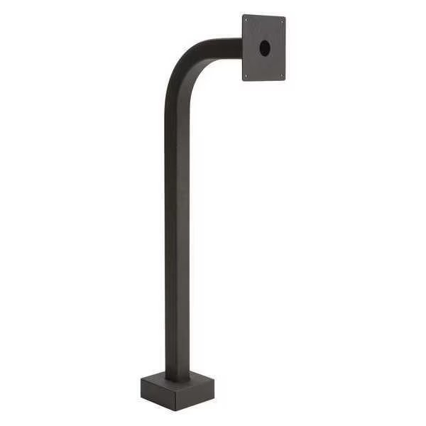Gooseneck Pedestal, 36"H, Powder Coat, Pedestal Pro, Mfr#: 36-APD-BLK