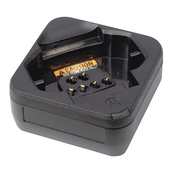 Charger, 3" L, 1-1/2" H, 110VAC, Motorola, Mfr#: PMPN4468A
