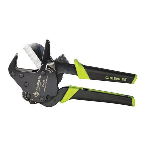 Tubing Cuter, 1-5/8" Cutting Capacity, Greenlee, Mfr#: 864QR