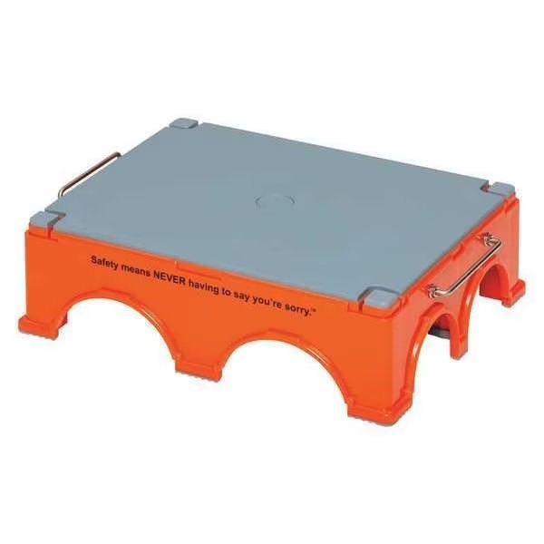 Step Stand Kit, Orange, Plastic, PK4, Sandel, Mfr#: 1170