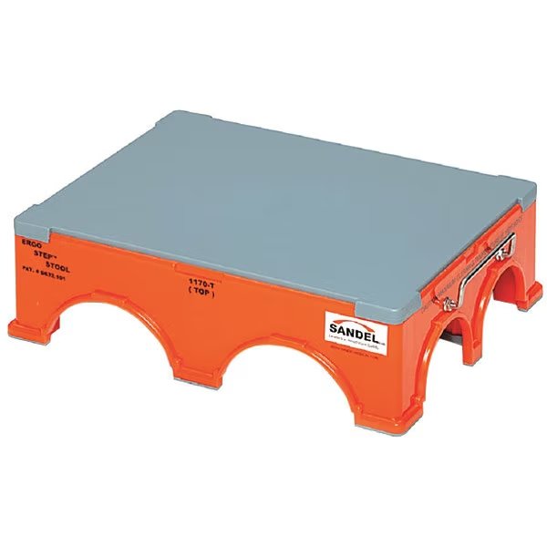 Step Stand Kit, Orange, Plastic, PK4, Sandel, Mfr#: 1170-T