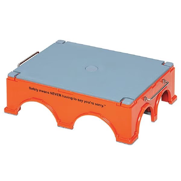 Step Stand Kit, Orange, Plastic, PK4, Sandel, Mfr#: 1170-B