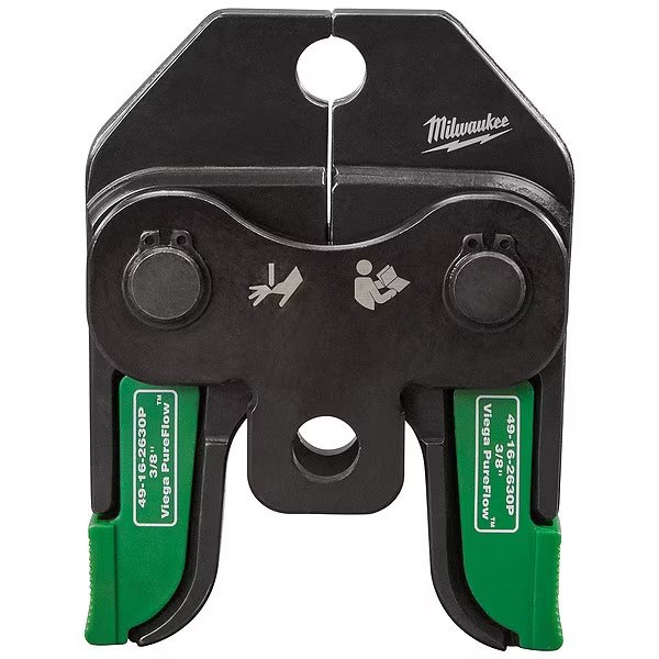 M18 3/8" Viega PureFlow Jaw for M18 Short Throw Press Tool, Milwaukee Tool, Mfr#: 49-16-2630P