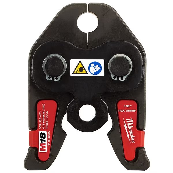 1/2 in. PEX Crimp Jaw for M18 FORCE LOGIC Press Tool, Milwaukee Tool, Mfr#: 49-16-2651C