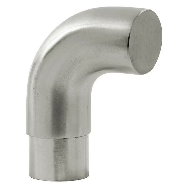 Radius Wall Return, SS, 2-3/4" H, 3" L, Lavi Industries, Mfr#: 49-608/1H16