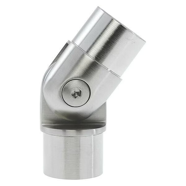 Adj. Flush Elbow, SS, 1-3/4" H, 1-1/2" L, Lavi Industries, Mfr#: 49-732A/1H16