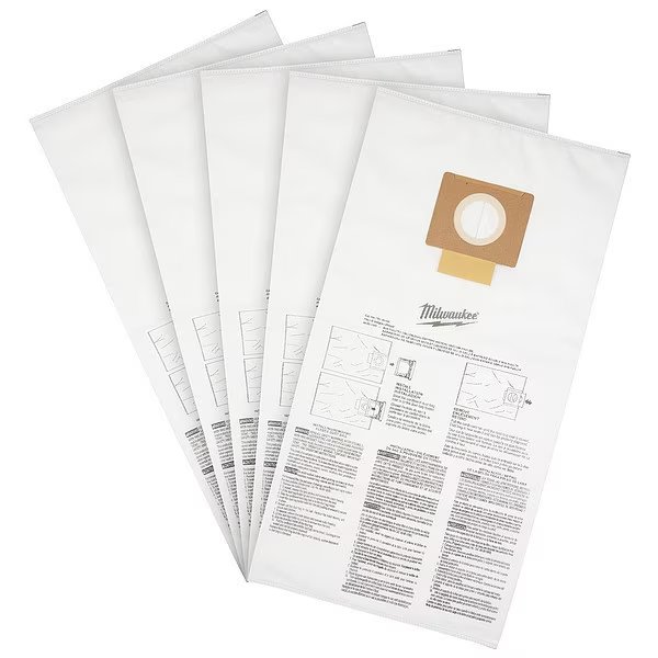 Fleece Dust Bags, 5 PK, Milwaukee Tool, Mfr#: 49-90-1989
