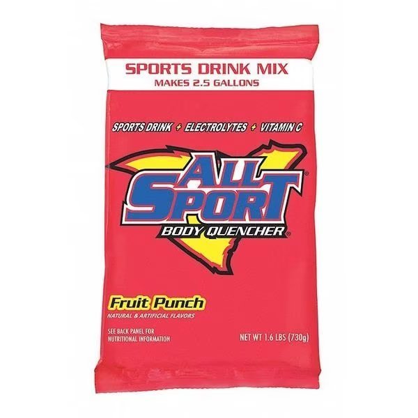 Sports Drink Mix, Regular, Fruit Punch, All Sport, Mfr#: 10125069