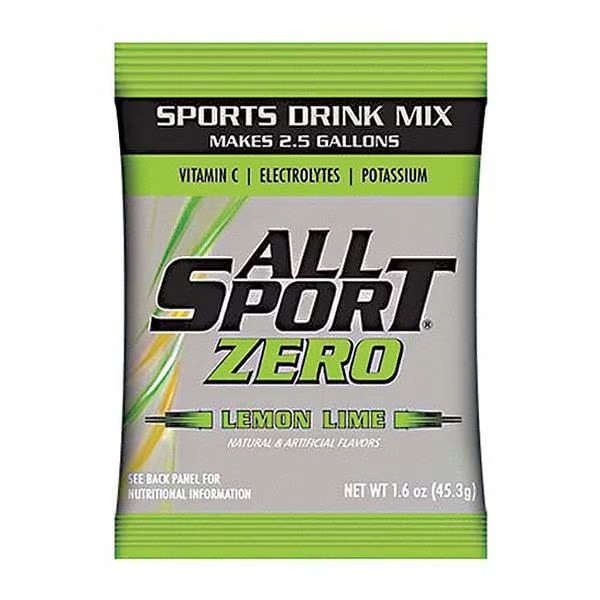 Sports Drink Mix, Sugar Free, Lemon-Lime, All Sport, Mfr#: 10125040