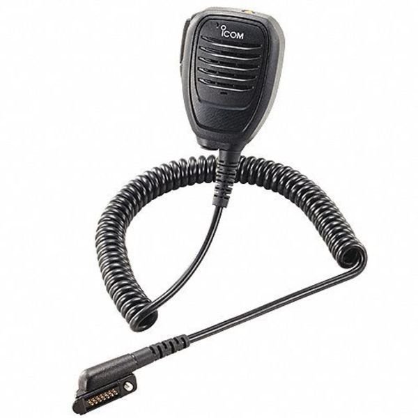 Speaker Microphone, 2" L x 3-1/4" W, Icom, Mfr#: HM222H