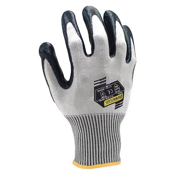 Cut Resistant Coated Gloves, A4 Cut Level, 15 ga, Gray, S ( 7 ), Ironclad Performance Wear, Mfr#: KKC4N-02-S