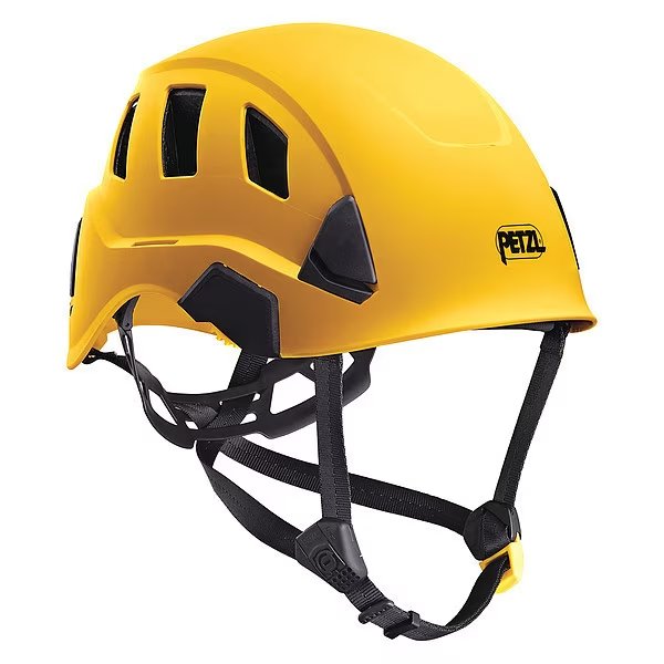 Front Brim Hard Hat, Type 1, Class C, Ratchet (6-Point), Yellow, Petzl, Mfr#: A020BA01