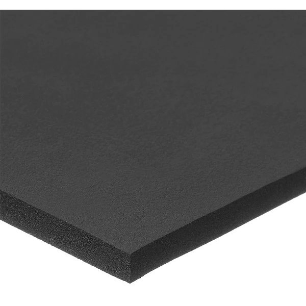 Foam Sheet, Water-Resistant Closed Cell, 12 in W, 12 in L, 1/2 in Thick, Black, EnjoyTool Select, Mfr#: ZUSAESR-306