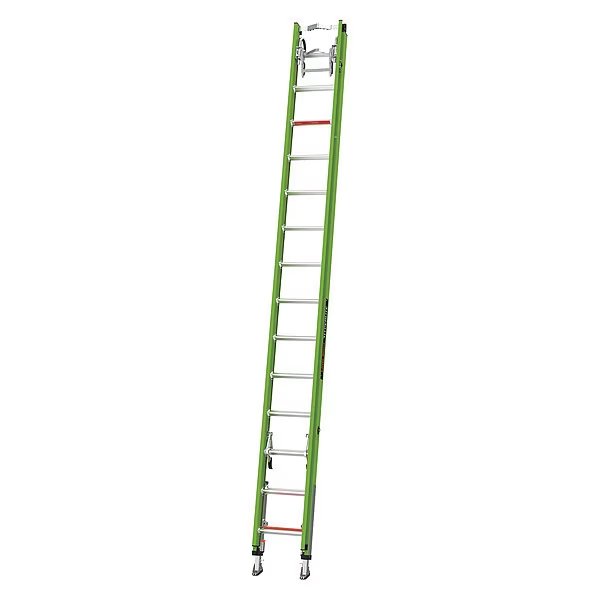 28 ft Fiberglass Extension Ladder, 300 lb Load Capacity, Little Giant Ladders, Mfr#: 17528-264V