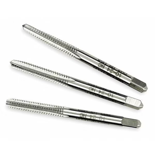 Hand Tap Set, 3 PC, HSS, M5-0.8, D4 Limit, Widia, Mfr#: 14777
