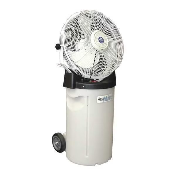 Mobile Misting Air Circulator 18" Non-Oscillating, 115VAC, 1400/1800/2200 CFM, Schaefer, Mfr#: PVM18C