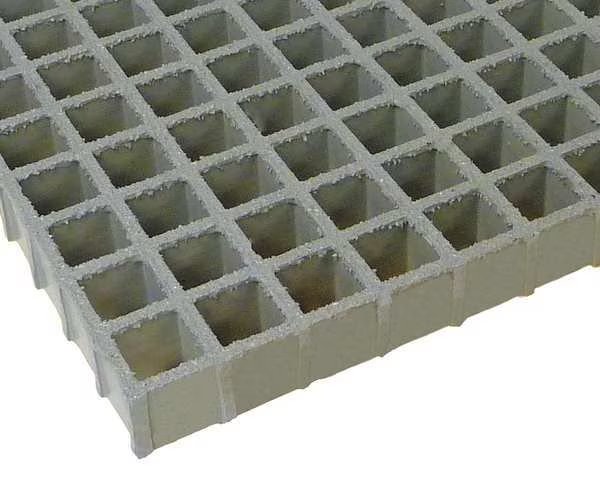 Molded Grating, 120 in Span, Grit-Top Surface, FGI-AM(R), Antimicrobial Premium Polyester Resin, Fibergrate, Mfr#: 879120