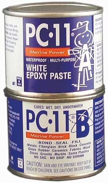 Epoxy Adhesive, PC-11 Series, Off White, Can, 1:01 Mix Ratio, 12 hr Functional Cure, Pc Products, Mfr#: 080115