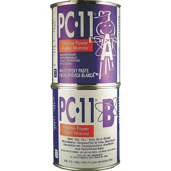 Epoxy Adhesive, PC-11 Series, Off White, Can, 1:01 Mix Ratio, 12 hr Functional Cure, Pc Products, Mfr#: 640111