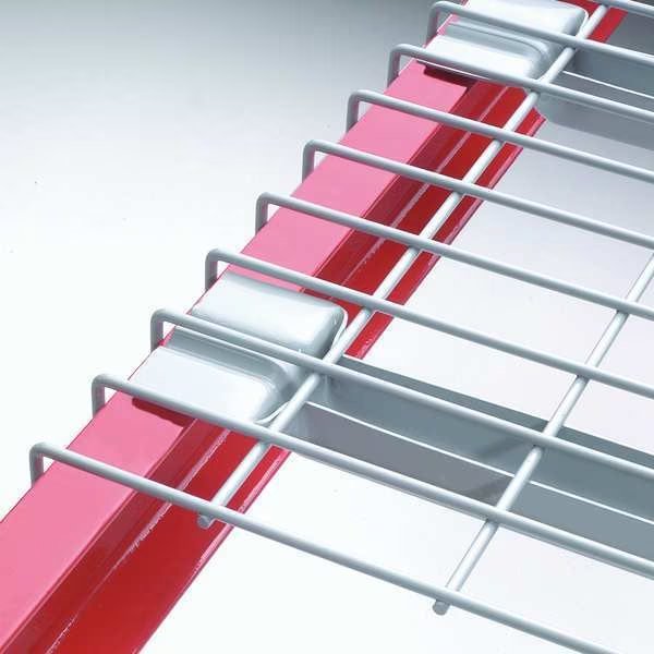 Pallet Rack Decking, Steel Wire, 52 in W, 48 in D, Gray, Powder Coated Finish, Gauge: 4, Nashville Wire, Mfr#: D4852EA4A2
