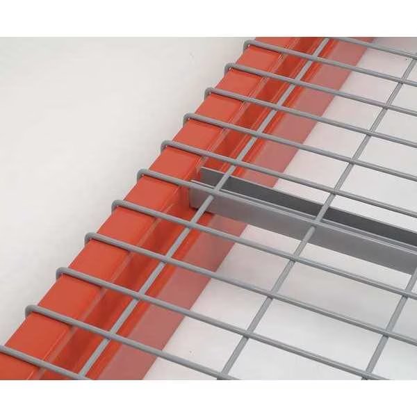Pallet Rack Decking, Steel Wire, 46 in W, 48 in D, Gray, Powder Coated Finish, Gauge: 5, Nashville Wire, Mfr#: D4846BB4A1