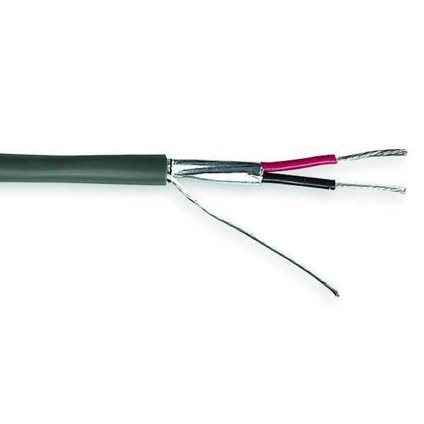 18 AWG 3 Conductor Stranded Multi-Conductor Cable GY, Carol, Mfr#: C0436A