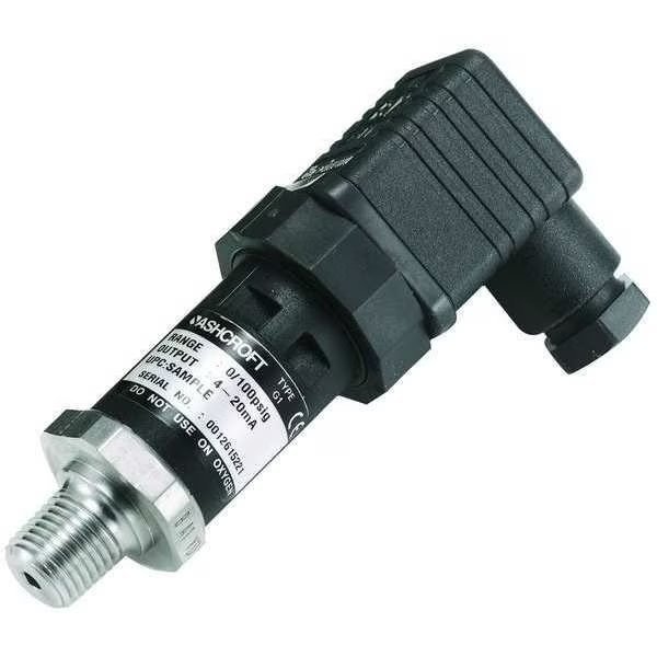 Pressure Transducer, Range 0 to 100 psi, , Ashcroft, Mfr#: G17M0242DO100#
