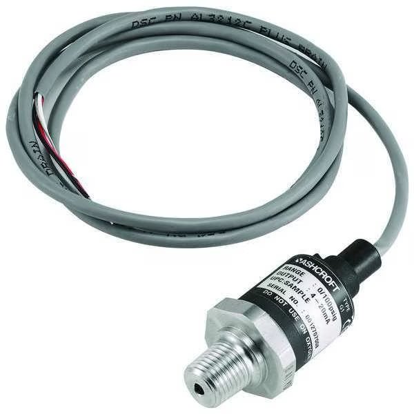 Pressure Transducer, Range 0 to 200 psi, , Ashcroft, Mfr#: G17M0242F2200#