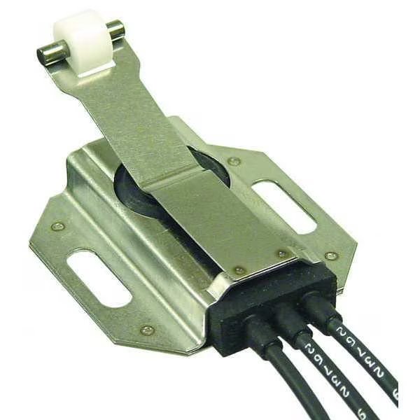 Water Proof Limit Switch, Lever, Roller, SPDT, 5A @ 120V AC, Actuator Location: Top, Cpi, Mfr#: E1134-505
