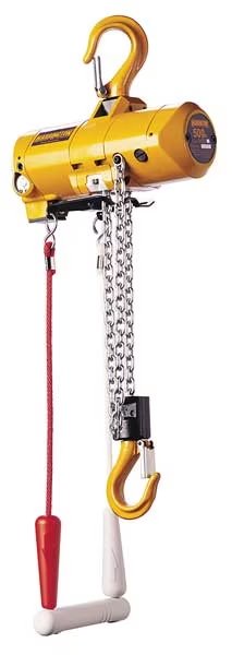 Air Chain Hoist, 500 lb. Cap., 10 ft. Lift, Harrington, Mfr#: AH500C-10