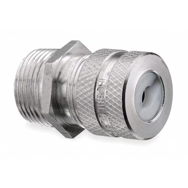 Liquid Tight Connector, 1/2 in., Red, Hubbell Wiring Device-Kellems, Mfr#: SHC1021