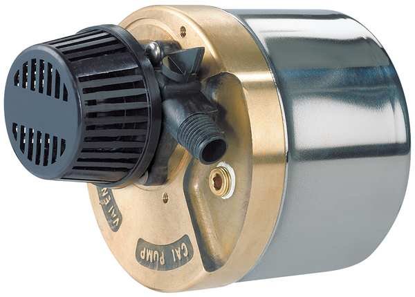 Pump, 4-1/2 In. L, 3-3/4 In. W, 3-3/4 In. H, Little Giant Pump, Mfr#: 517100001