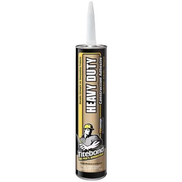 Construction Adhesive, PROvantage Heavy Duty Series, Light Beige, 10 oz, Cartridge, Titebond, Mfr#: 5251