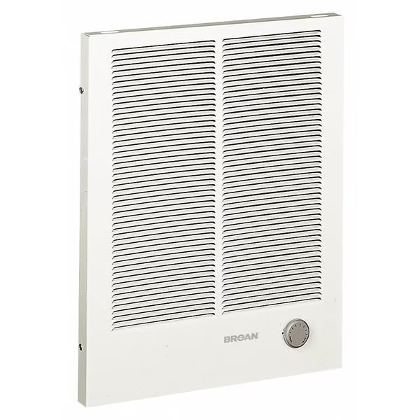 Recessed Electric Wall-Mount Heater, Recessed or Surface, 208/240V AC, Broan, Mfr#: 194