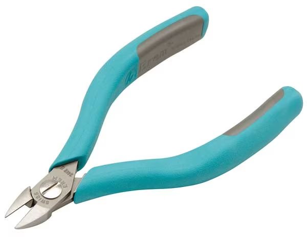 5 1/8 in 2400 Precision Diagonal Cutting Plier Semiflush Cut Narrow Nose Uninsulated, Erem, Mfr#: 2412E