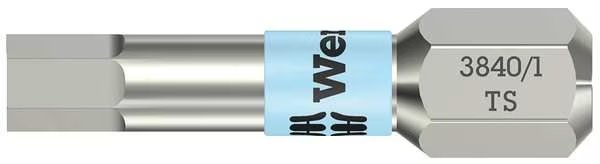 Power Bit, Metric, 1/4", Hex, 1mm, 3-1/2", SS, Wera, Mfr#: 05071080001