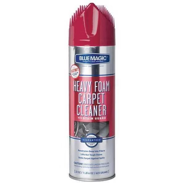 Foam Carpet Cleaner w/Stain Guard, 22 oz, Blue Magic, Mfr#: 912-06