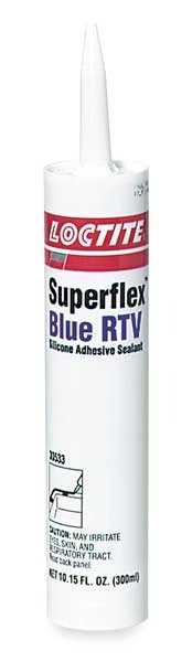 Shrink-Resistant, Coats Precut Gaskets Gasket Sealant, 300 mL, Blue, Temp Range -65 to 500 Degrees F, Loctite, Mfr#: 270639