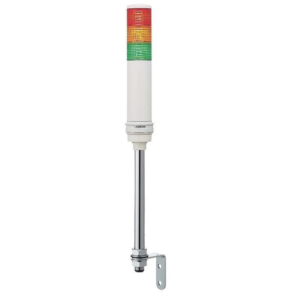 Tower Light, 40mm, 0.12A, Rd, Org, Gr, Schneider Electric, Mfr#: XVC4B35S