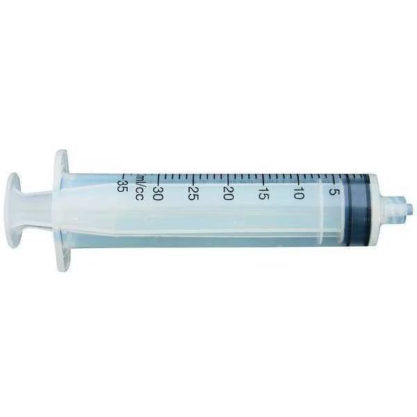 Dispensing Syringe, 50 mL, Manual, Luer Lock, High Density Polypropylene, Translucent, 10 Pack, EnjoyTool Select, Mfr#: 5FVE3