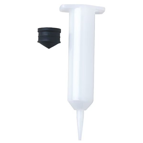 Air-Operated Syringe, 30 mL, Taper Tip (Barrel & Stopper Only), High Density Polypropylene, PK 10, EnjoyTool Select, Mfr#: 5FVD7