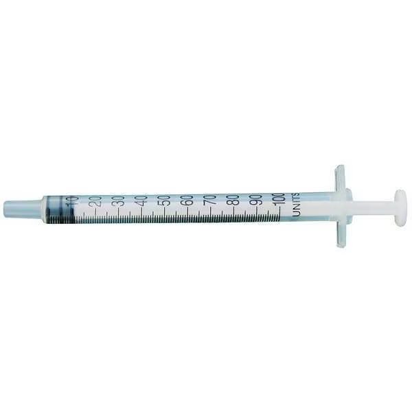 Dispensing Syringe, 1 mL, Manual, Luer Slip, High Density Polypropylene, Translucent, 10 Pack, EnjoyTool Select, Mfr#: 5FVE8