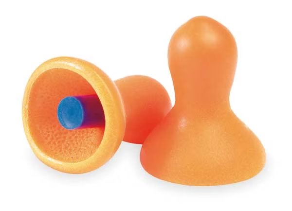 Quiet(R) Reusable Foam Ear Plugs, Bell Shape, 26 dB, Orange, 100 PK, Honeywell Howard Leight, Mfr#: QD1