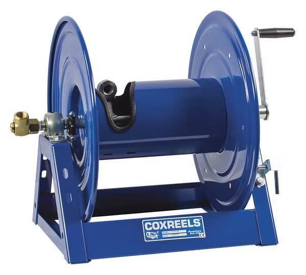 Hose Reel, Hand Crank, 1/2 In ID x 200 Ft, Coxreels, Mfr#: 1125-4-200