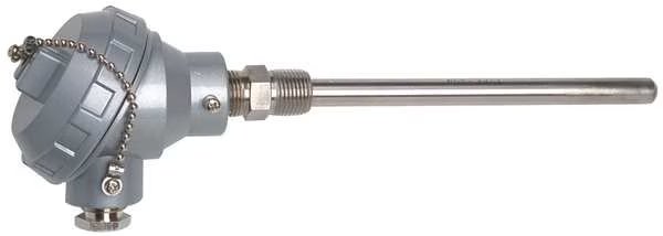 RTD Probe, 100 Ohm, 24In, .25In Sheath, Tempco, Mfr#: RTD00728