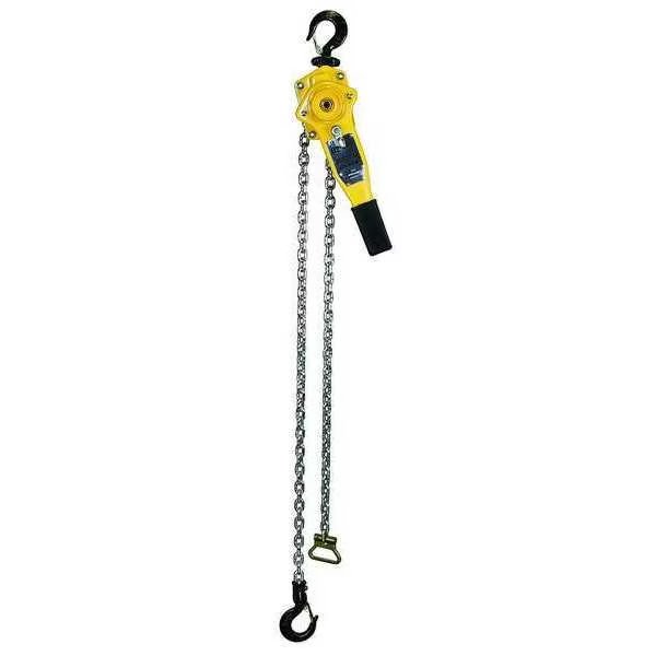 Lever Chain Hoist, 1,500 lb Load Capacity, 10 ft Hoist Lift, Oz Lifting Products, Mfr#: OZ075-10LHOP